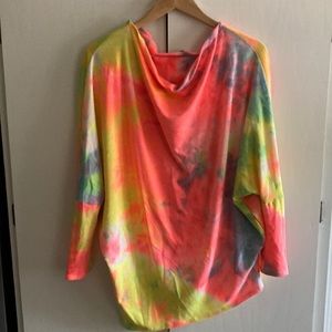 New Vibrant Tie Dye Top